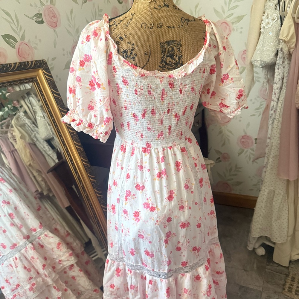 LSF x Target Pink Floral Maxi Dress - Picture 6 of 10
